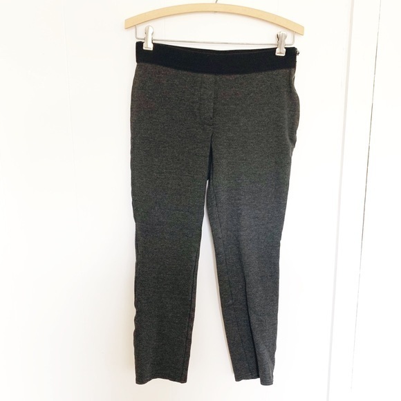 White House Black Market Pants - WHBM grey stretch dress pants leggings ponte‎ 4